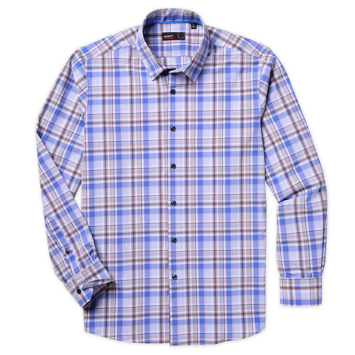 Austell Men&#39;s Long Sleeve Woven Multi Plaid Shirt